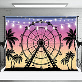 Aperturee - Aperturee Babychella Ferris Wheel Rainbow Combo Set Backdrop